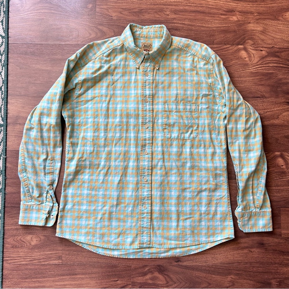 Bills Khakis Classic Fit Plaid Button Down Shirt
